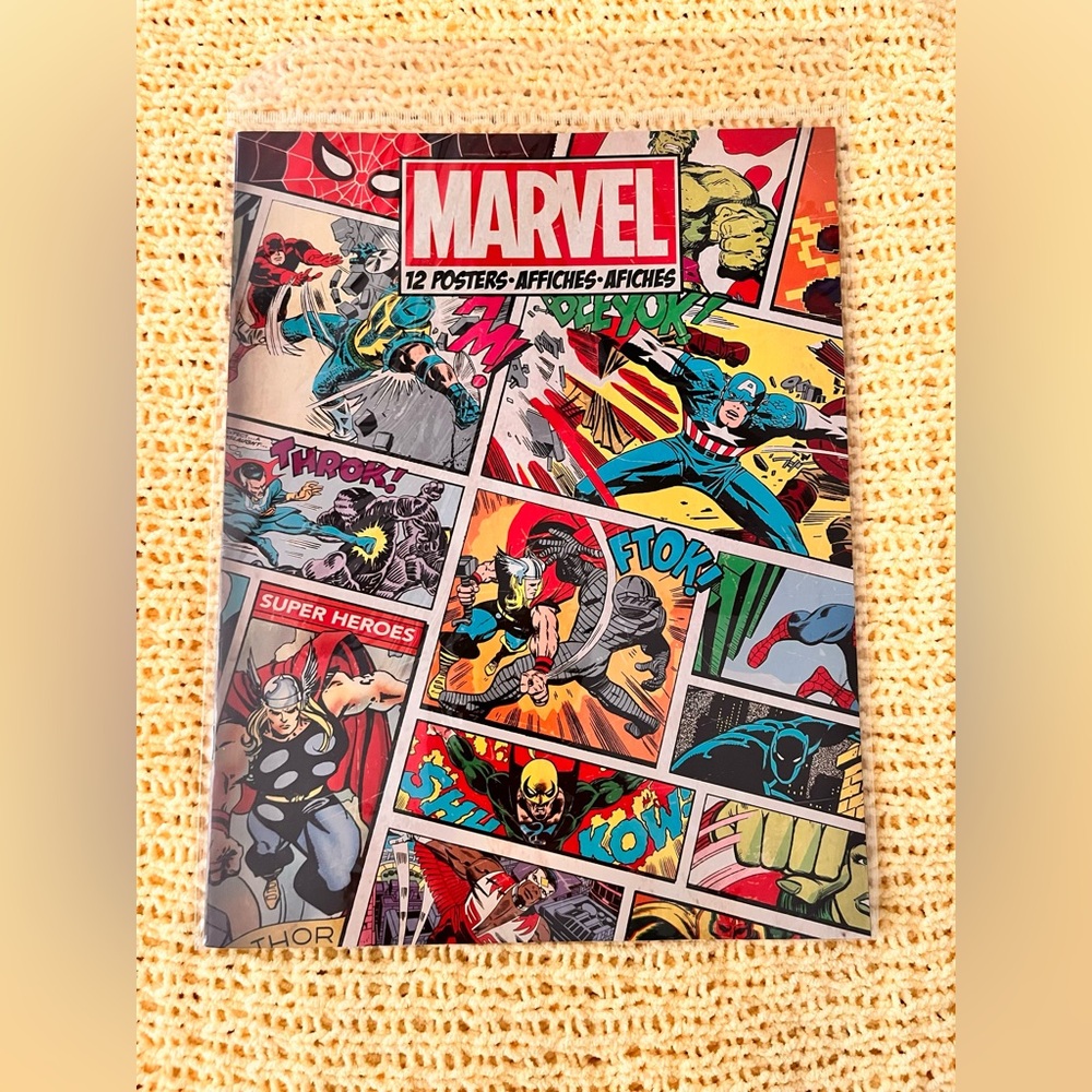 Collectible Marvel Posters - 12 pack